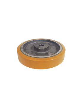 Wheel WITH CLAMP IN POLYURETHANE DIAMETER 250/50 MM LOAD 1100KG - SFPU 250/50 CLAMP A25