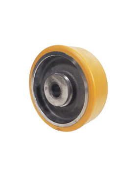 Wheel POLYURETHANE CLAMPING WHEEL DIAMETER 250/80 MM LOAD 1600KG - SFPU 250/80 CLAMPING A40