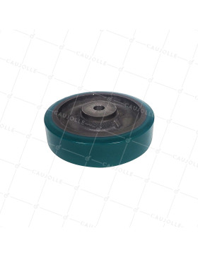 Wheel TRAINING WHEEL WITH POLYURETHANE CLAMP SOFT DIAMETER 200/50 MM LOAD 950KG - SFPU 200/50 CLAMP A20 SOFT