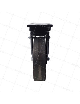 ROULETTE INDUSTRIELLE VINTAGE EN FONTE RESISTANCE 500 DEGRES DIAMÈTRE 200 MM CHARGE 600 KG - INDUSTYL200PAF