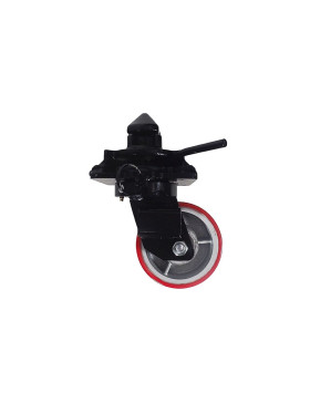 ROULETTE DE CONTAINER DIAMETRE 150 MM CHARGE 1000KG - FONTE PU MONO 150 CONTAINER