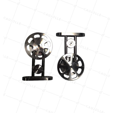 KIT DE 2 ROUES POUR  99956 • Caujolle