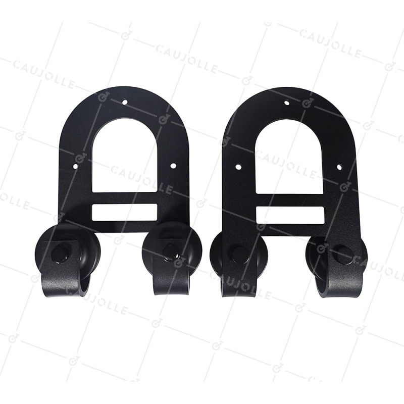 KIT OF 2 WHEELS FOR 6 MM FLAT IRON HORSESHOE STYLE - FOR 99955