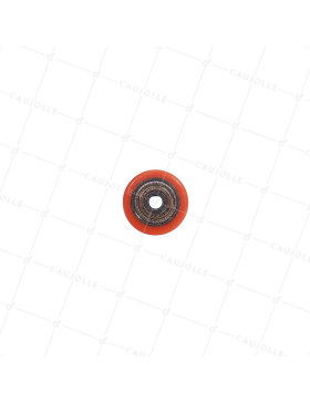 Wheel IN POLYURETHANE DIAMETER 35 MM LOAD 100 KG AXLE 8 MM - GTP 35 27