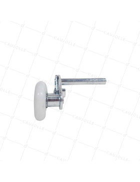 ROULETTE TANDEM 46 MM PORTE SECTIONNELLE - DOUBLE • Caujolle