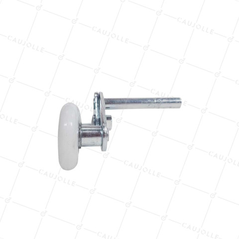 ROULETTE TANDEM 46 MM PORTE SECTIONNELLE - DOUBLE • Caujolle