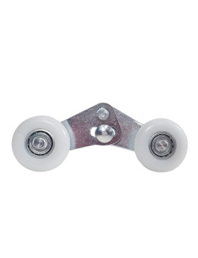 ROULETTE TANDEM 46 MM PORTE SECTIONNELLE - DOUBLE