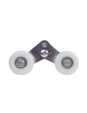 ROULETTE TANDEM 46 MM PORTE SECTIONNELLE - DOUBLE