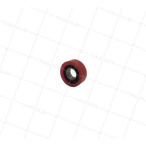GALET EN POLYURETHANE DIAMETRE 20 MM CHARGE 15 KG AXE 8 MM • Caujolle
