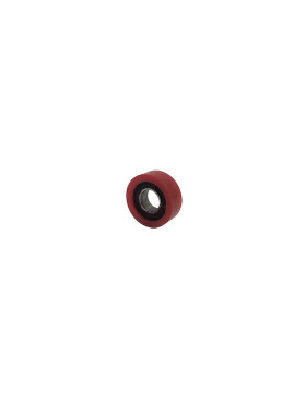 GALET EN POLYURETHANE DIAMETRE 20 MM CHARGE 15 KG AXE 8 MM