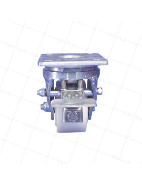 Castor SWIVEL NYLON CASTOR DIAMETER 100 MM LOAD 1200 KG - STEC NYLON 100P WITH BRAKE