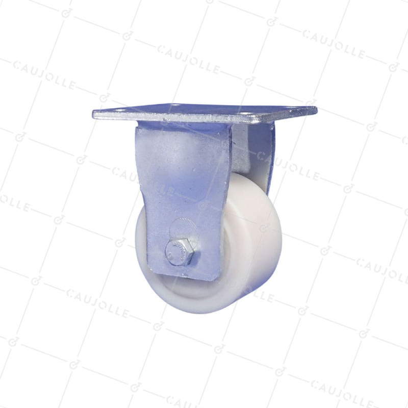 Castor FIXED NYLON DIAMETER 100 MM LOAD 1200 KG - STEC NYLON 100F