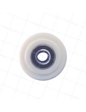 Wheel NYLON HEAVY LOAD DIAMETER 100 MM LOAD 1500 KG FOR AXLE OF 25MM - S2490 100 RB25