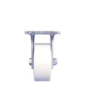 ROULETTE FIXE EN NYLON DIAMÈTRE 250 MM CHARGE 7500 KG - STEC NYLON 250F
