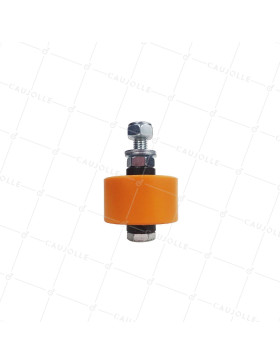 Guide roller POLYURETHANE GUIDE FOR SLIDING GATE DIAMETER 50 MM LENGTH 30 MM WITH 10 MM BOLT - OL 50X30 PU