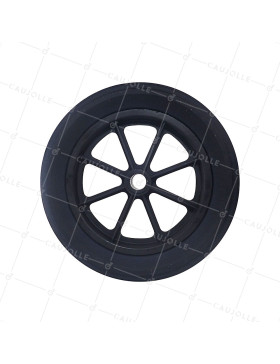 ROUE DE BROUETTE INCREVABLE DURE DIAMÈTRE 400 MM CHARGE 150KG POUR AXE DE 30 MM - S605DP 400 L30-74