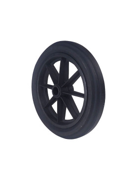 ROUE DE BROUETTE INCREVABLE EN CAOUTCHOUC DE DIAMETRE 360MM POUR AXE DE 30 MM - S605DP 360 L30-74