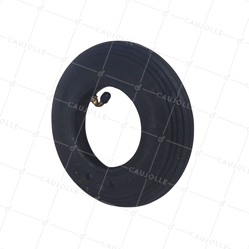 ENSEMBLE PNEU LIGNÉ + CHAMBRE À AIR DIAMÈTRE 200 MM (200 x 50) 2 PLIS VALVE PARALLELLE 7768