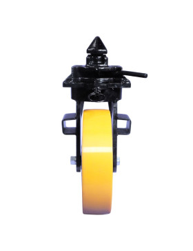 Castor OF CONTAINER Wheel DIAMETER 305 MM LOAD 1750 KG - MONO CONTAINER Wheel ORANGE