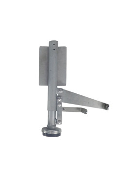 PATIN D'IMMOBILISATION EN ACIER COTE GAUCHE POUR CHARIOTS ET MACHINES - FOOT ELEVATOR LATERAL GAUCHE