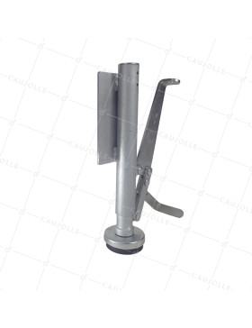 Truck lock IN STEEL LEFT SIDE FOR CARTS AND MACHINES - LEFT LATERAL ELEVATOR FOOT