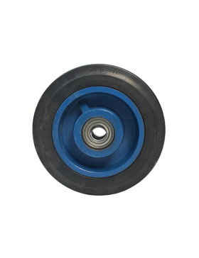Wheel IN CAST IRON Tread FLEXIBLE DIAMETER 250 MM LOAD 600 KG AXLE 30MM - S2750F 250 CONTINENTAL