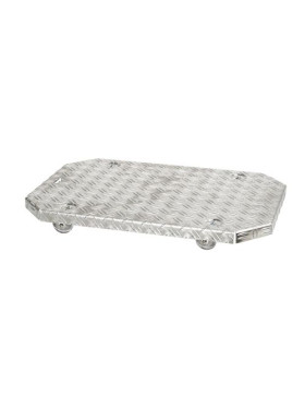 POT RACK ON WHEELS XXL 60X40X7CM LOAD 120 KG - JARDI GROOVE 60