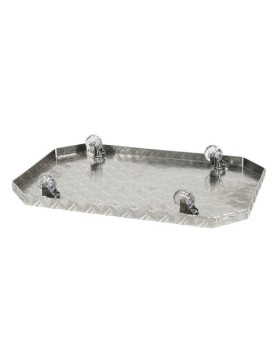 POT RACK ON WHEELS XXL 60X40X7CM LOAD 120 KG - JARDI GROOVE 60