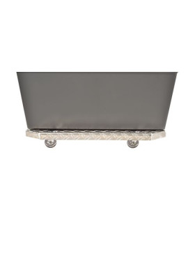 POT RACK ON WHEELS XXL 60X40X7CM LOAD 120 KG - JARDI GROOVE 60