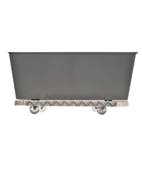 POT RACK ON WHEELS XXL 60X40X7CM LOAD 120 KG - JARDI GROOVE 60