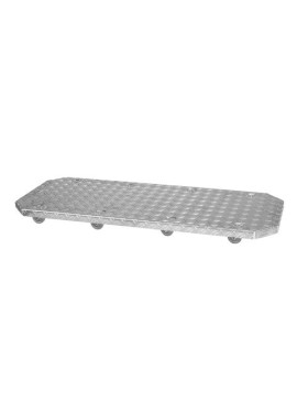 PORTE POTS A ROULETTES XXL 100CM X 40CM X 7CM CHARGE 200 KG - JARDI GROOVE 100
