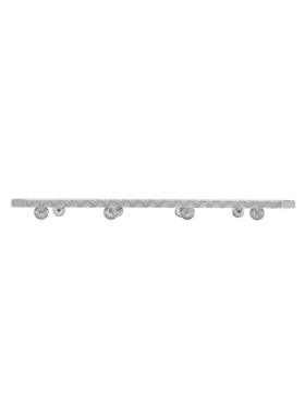 PORTE POTS A ROULETTES XXL 100CM X 40CM X 7CM CHARGE 200 KG - JARDI GROOVE 100