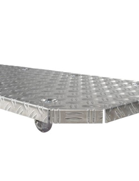 PORTE POTS A ROULETTES XXL 100CM X 40CM X 7CM CHARGE 200 KG - JARDI GROOVE 100