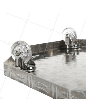 FLOWER POT STAND ON WHEELS FOR POTS WITH A DIAMETER OF 45 CM MAX LOAD 120 KG - CRYSTAL OCTO 45