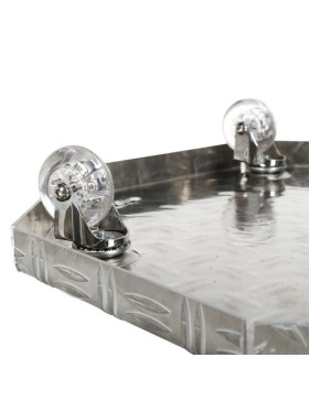FLOWER POT STAND ON WHEELS FOR POTS WITH A DIAMETER OF 45 CM MAX LOAD 120 KG - CRYSTAL OCTO 45