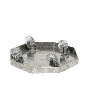 FLOWER POT STAND ON WHEELS FOR POTS WITH A DIAMETER OF 45 CM MAX LOAD 120 KG - CRYSTAL OCTO 45