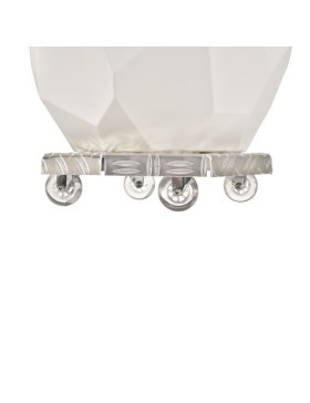 FLOWER POT HOLDER ON WHEELS FOR POTS WITH A DIAMETER OF 30 CM MAX LOAD 120 KG - CRYSTAL OCTO 30
