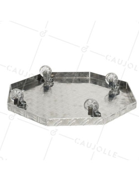 FLOWER POT HOLDER ON WHEELS FOR POTS WITH A DIAMETER OF 30 CM MAX LOAD 120 KG - CRYSTAL OCTO 30