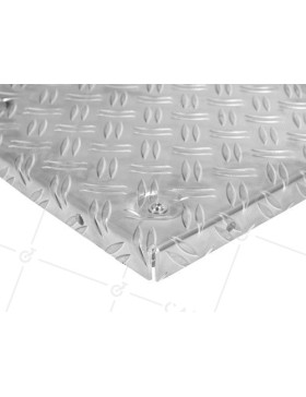 ALUMINUM PLANTER TRAY DESIGN 30 CM X 30 CM LOAD 90 KG - CRYSTAL SQUARE 30