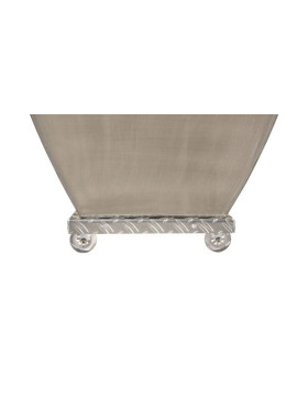 ALUMINUM PLANTER TRAY DESIGN 30 CM X 30 CM LOAD 90 KG - CRYSTAL SQUARE 30