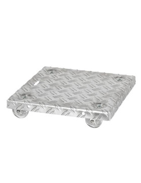 ALUMINUM PLANTER TRAY DESIGN 30 CM X 30 CM LOAD 90 KG - CRYSTAL SQUARE 30