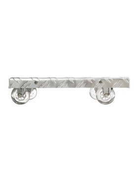 ALUMINUM PLANTER TRAY DESIGN 30 CM X 30 CM LOAD 90 KG - CRYSTAL SQUARE 30
