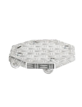 FLOWER POT HOLDER ON WHEELS FOR POTS WITH A DIAMETER OF 30 CM MAX LOAD 120 KG - CRYSTAL OCTO 30