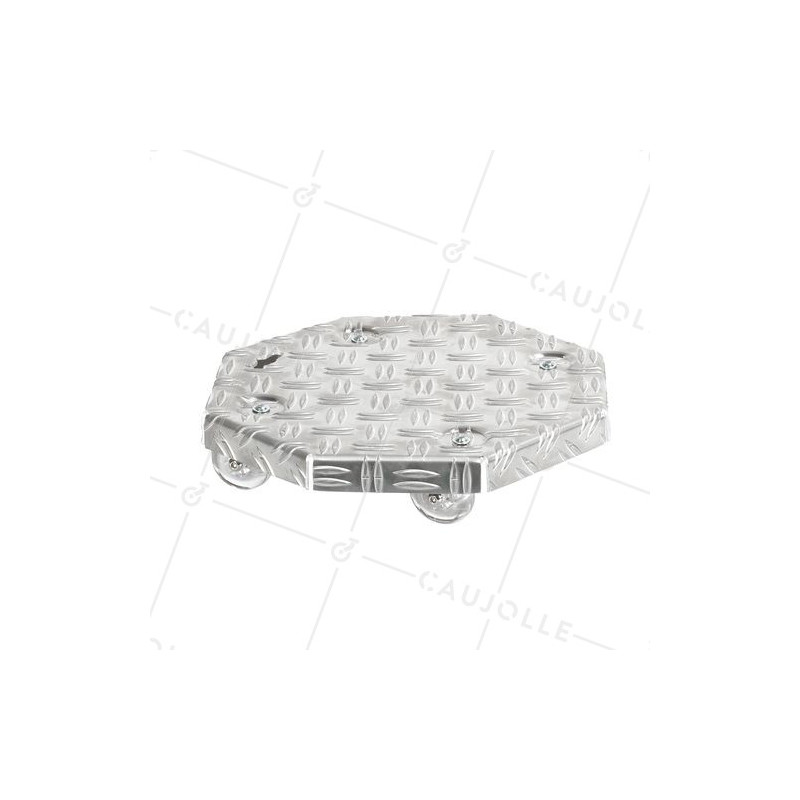 FLOWER POT HOLDER ON WHEELS FOR POTS WITH A DIAMETER OF 30 CM MAX LOAD 120 KG - CRYSTAL OCTO 30