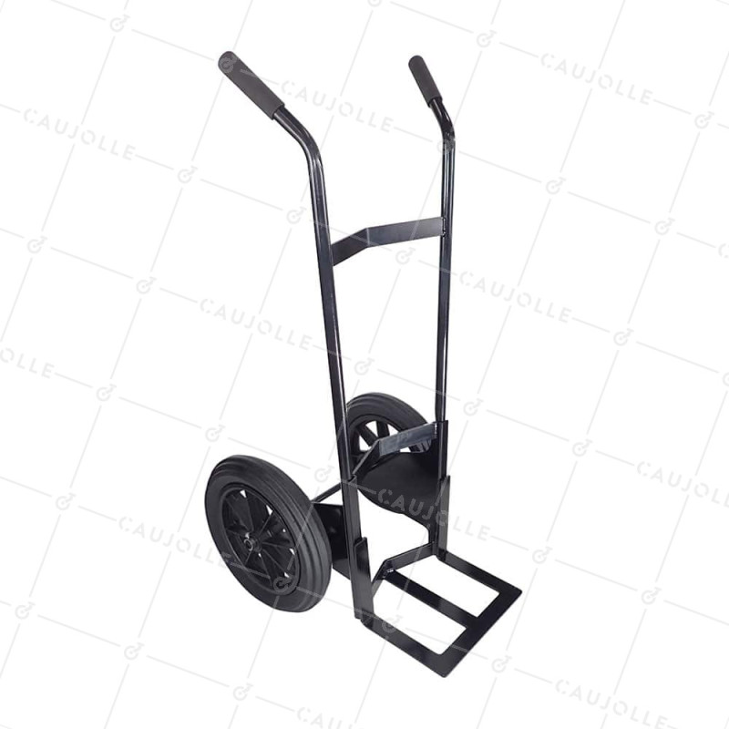 DIABLE XXL L'INDESTRUCTIBLE POUR CUMULUS ET FUTS DE BIERE ROUE DIAMETRE 400 MM CHARGE 250 KG