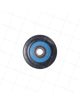 ROUE EN FONTE BANDAGE SOUPLE PREMIUM DIAMÈTRE 125 MM AXE 20MM - S2750F125/50 CONTINENTAL