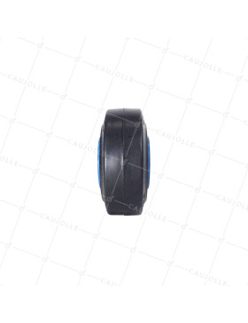 ROUE EN FONTE BANDAGE SOUPLE PREMIUM DIAMÈTRE 125 MM AXE 20MM - S2750F125/50 CONTINENTAL