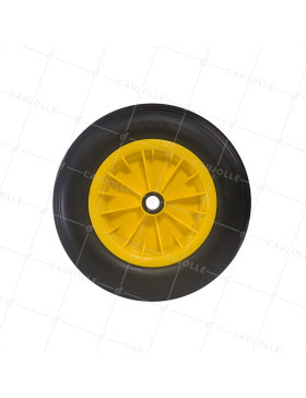 ROUE DE BROUETTE INCREVABLE PETIT FORMA DIAMETRE 370 MM CHARGE 150 KG - S6000P 3.50/8 RR25