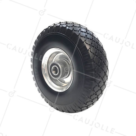 Wheel DE Hand truck HEAVY LOAD PUNCTURE-PROOF ALL-TERRAIN DIAMETER 260 MM AXLE 25 MM - S4000T B25 • Caujolle