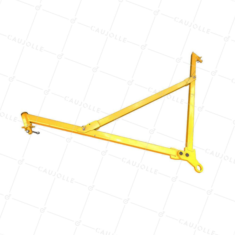 TOWING BAR FOR 10/20/40 FOOT CONTAINER 30 TONS MOUNTING ON ISO CORNER